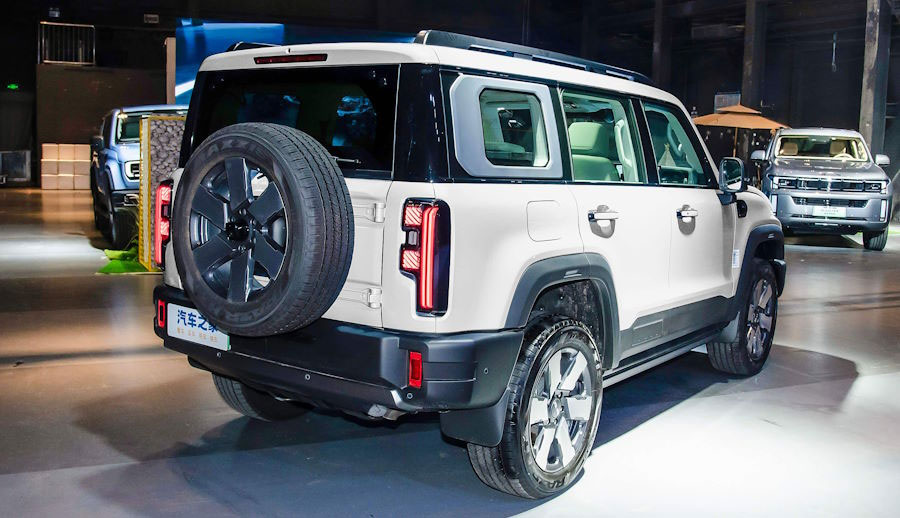 Новый рамный BAIC BJ41 2026-2027 года