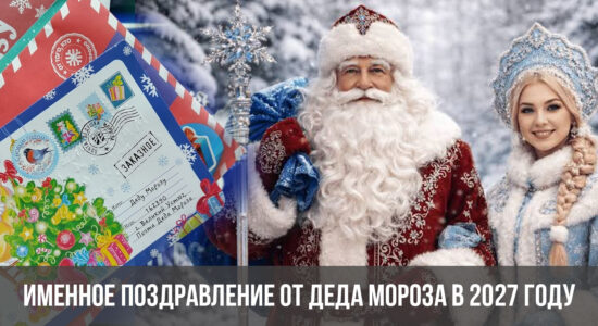 Именное поздравление от Деда Мороза в 2027 году